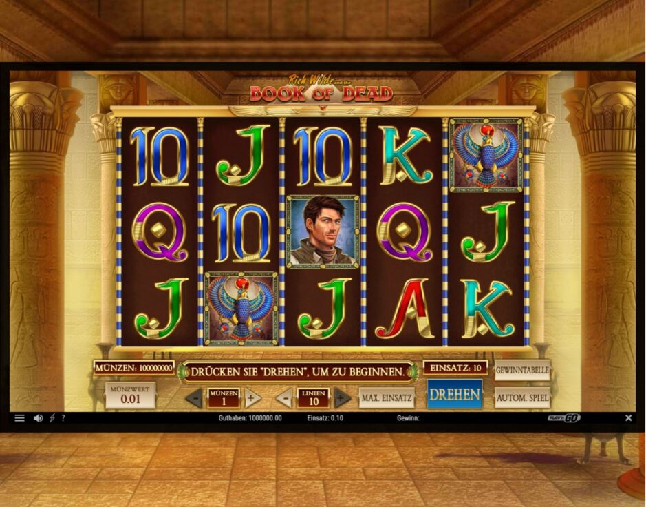 Book of Dead Spielautomaten Slot