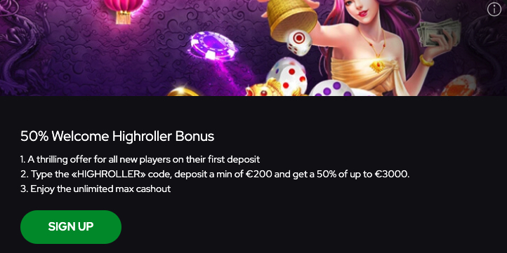 highroller bonus at katsubet
