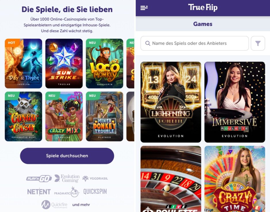 Mobile Ansicht von TrueFlip