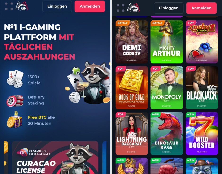 BetFury Online Casino