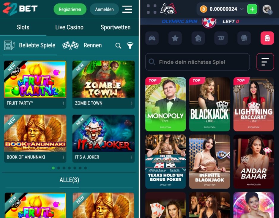 Mobile Ansicht USD Coin Online Casinos