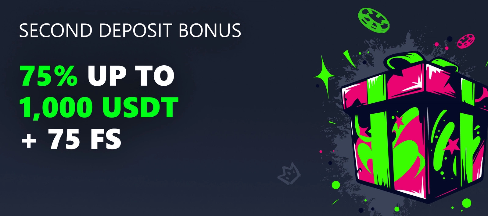 bets.io second deposit bonus screenshot