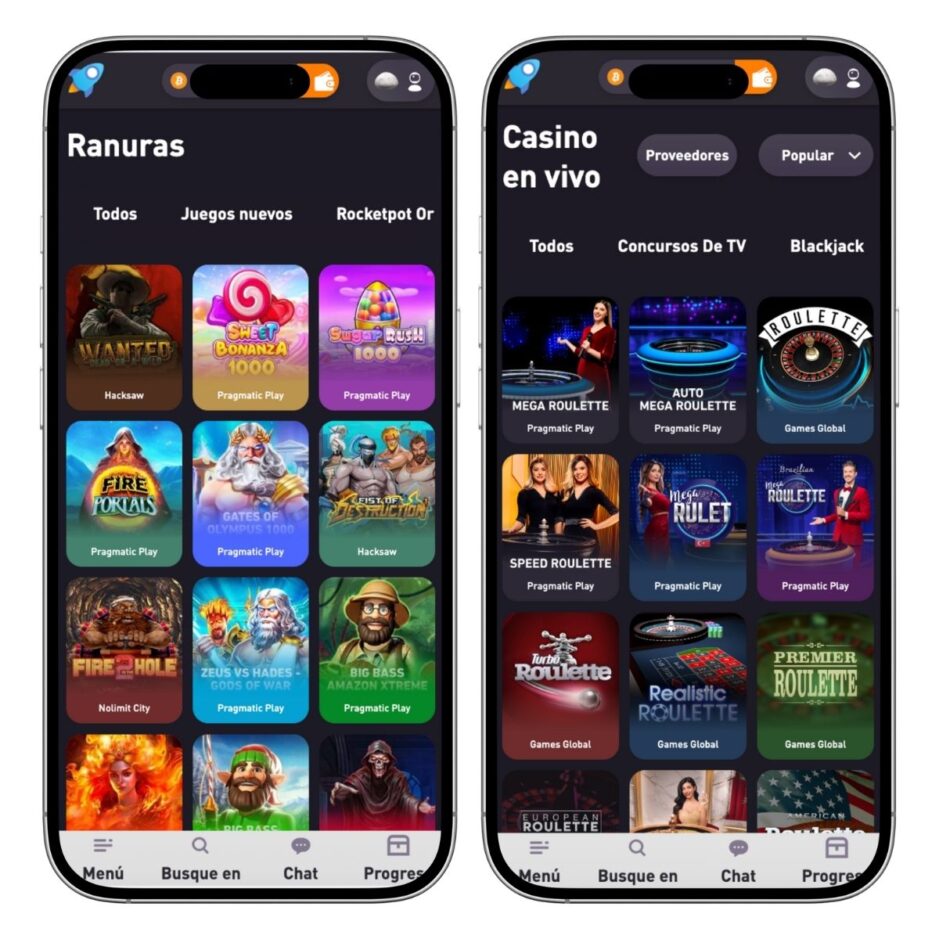 Así se ve la web optimizada de RocketPot desde un dispositivo móvil.