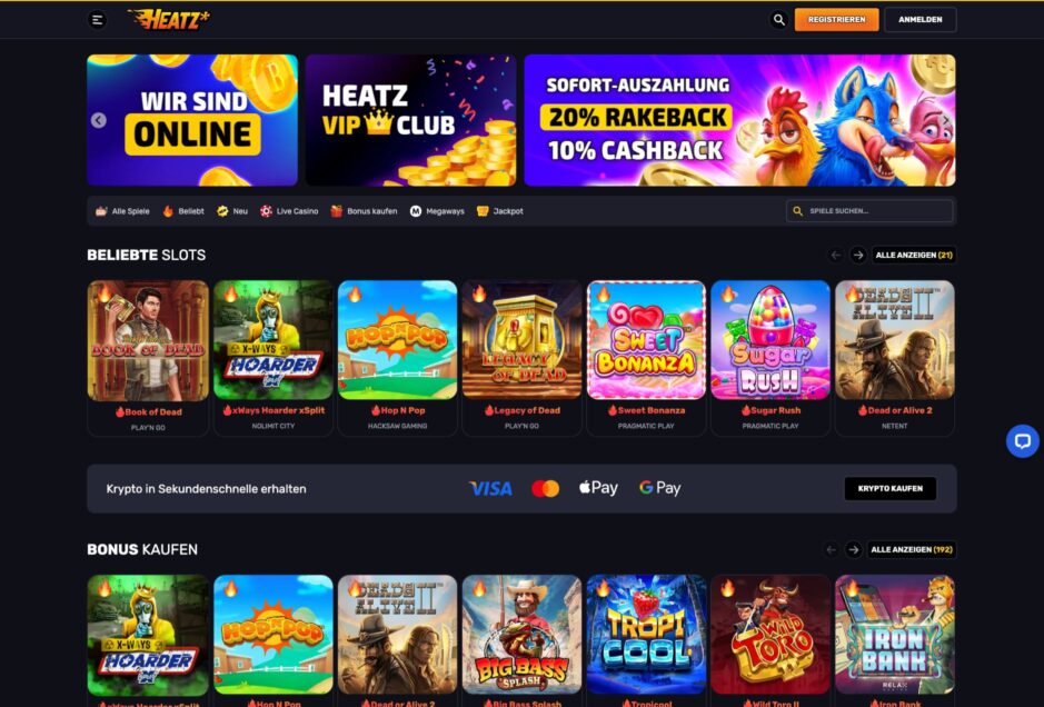Selección de juegos Heatz