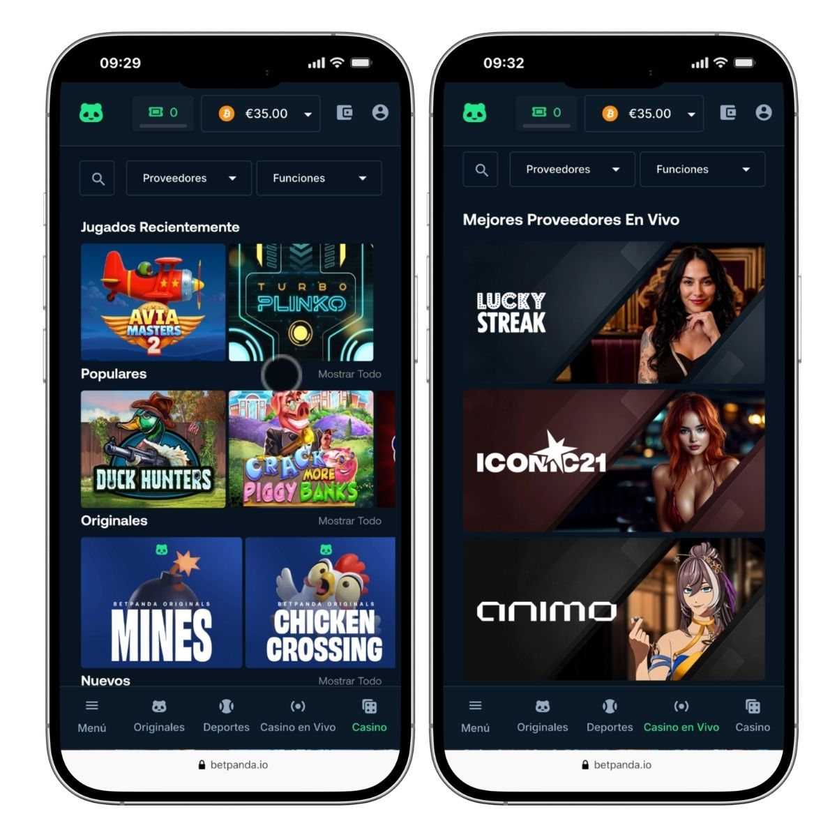 Betpanda – opiniones y reseña screenshot