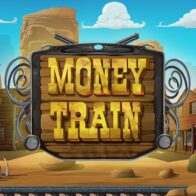 Logo of Money Train - slot tested by KryptoCasinos.com