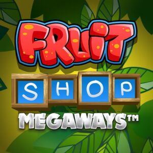 Logo of Fruit Shop Megaways - a slot tested by Kryptocasinos.com