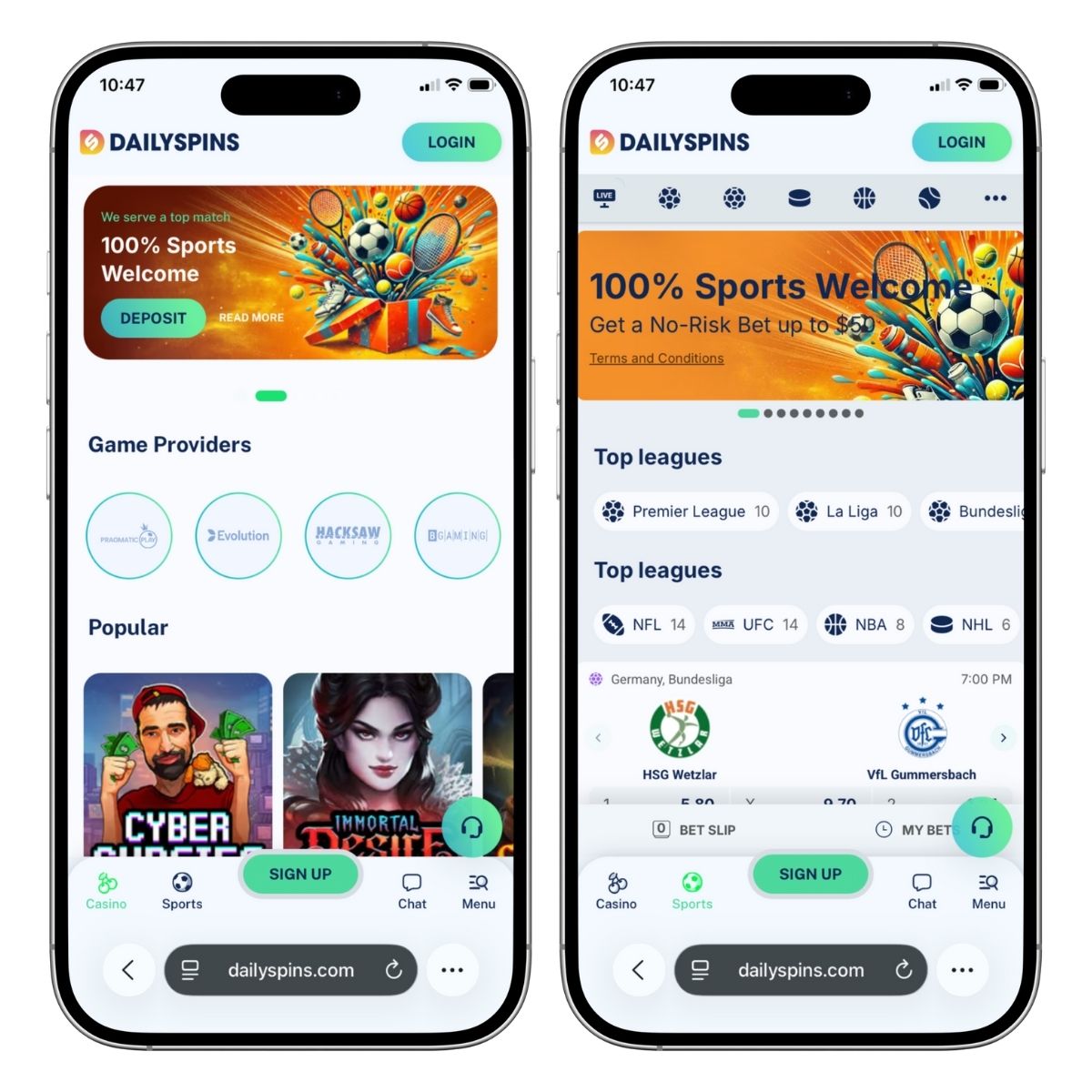 Más de 2000 juegos del casino, para disfrutar desde tu móvil