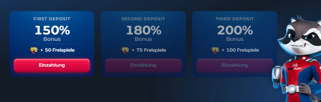 BetFury Casino Erfahrungen screenshot