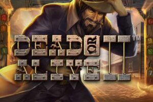 Logo des Slots Dead or Alive II - getestet von Kryptocasinos.com