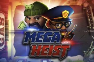 Logo des Slots Mega Heist - getestet von KryptoCasinos.com