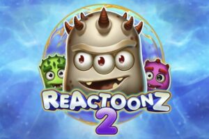 Logo of Reactoonz 2 - slot tested by KryptoCasinos.com