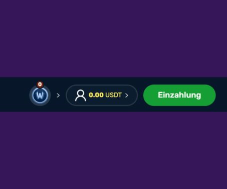 Einzahlung Winz.io DE Wallet