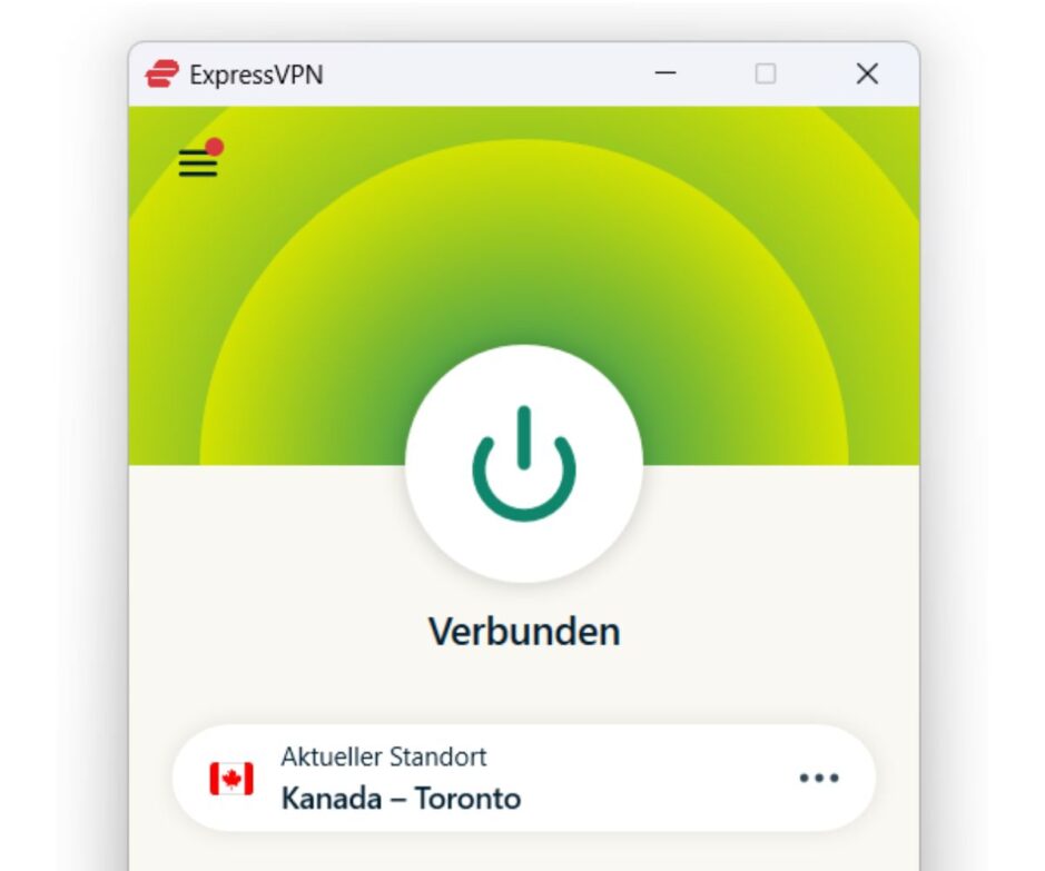 Vor der Anmeldung im BC Game Casino muss ein VPN aktiviert werden.