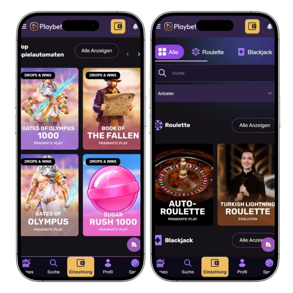 Mobiles Playbet Casino