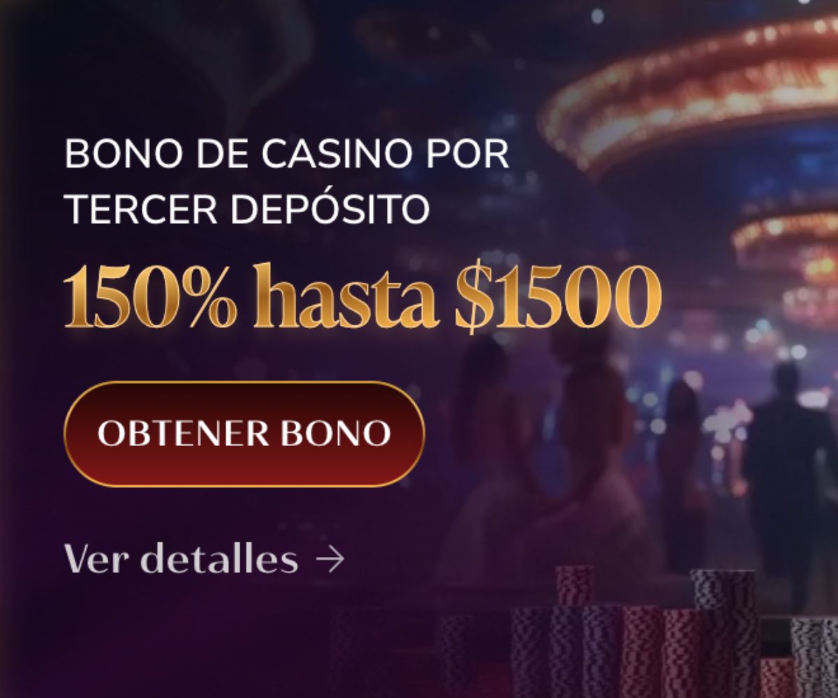 bono de vipcasino por tercer depósito