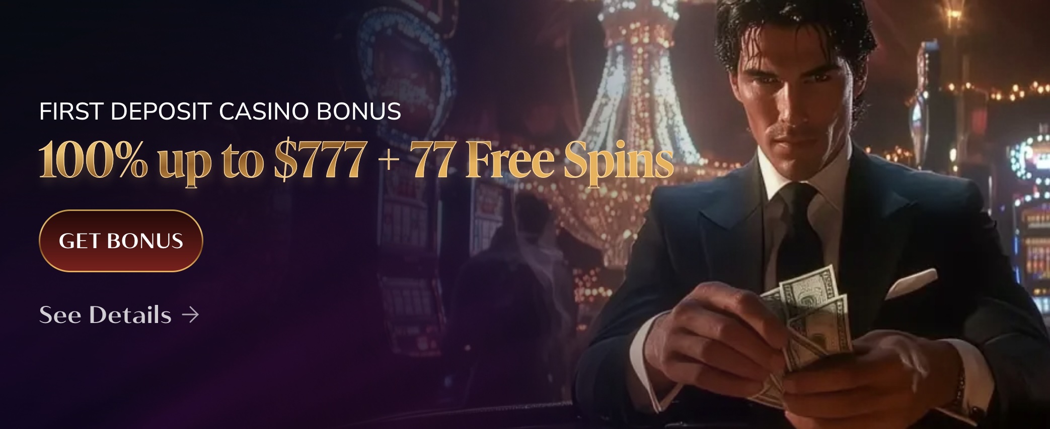 vipcasino.io first deposit bonus screenshot