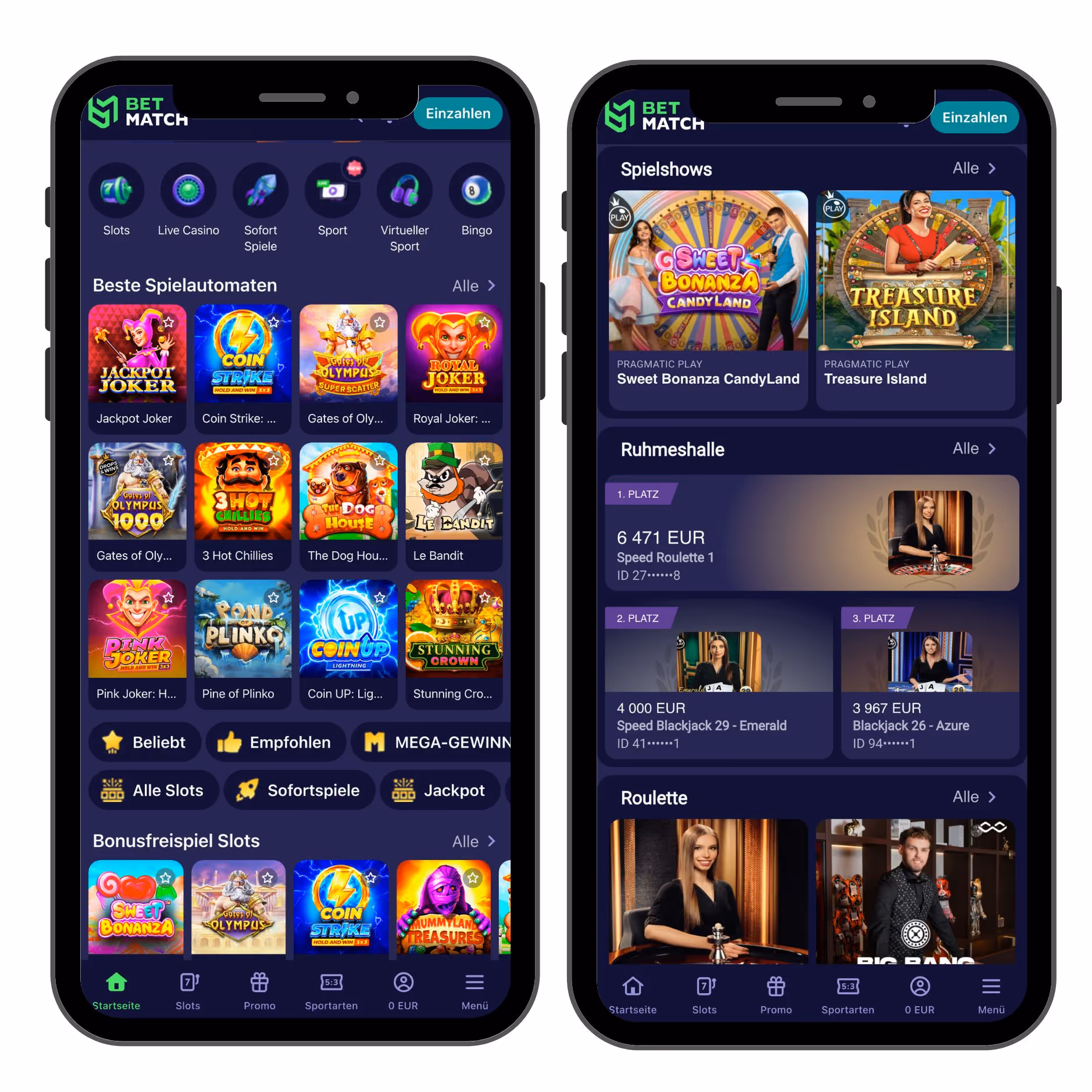BetMatch Casino Test und Erfahrungen 2026 screenshot
