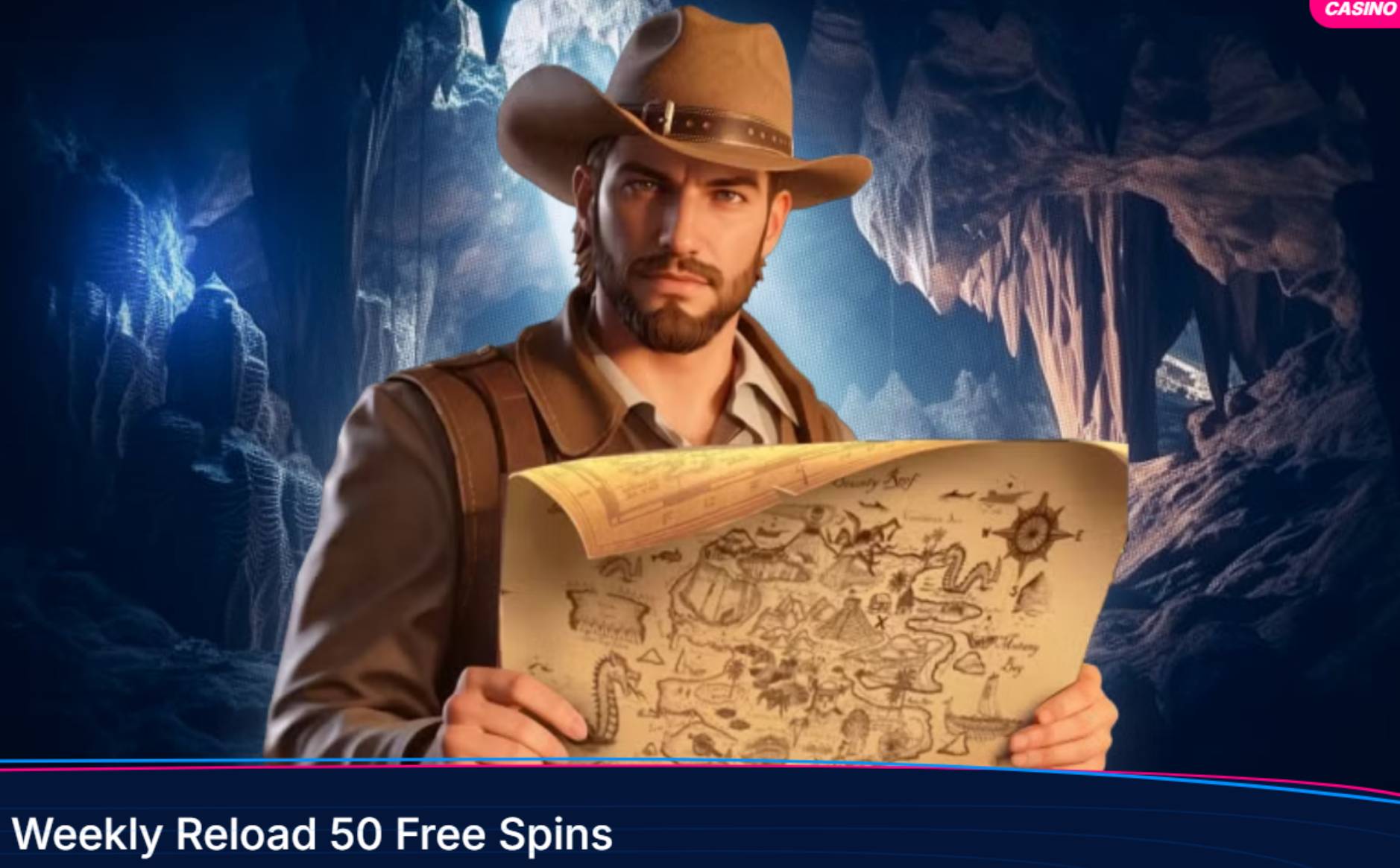 screenshot of boomerang bet casino weekly reload bonus
