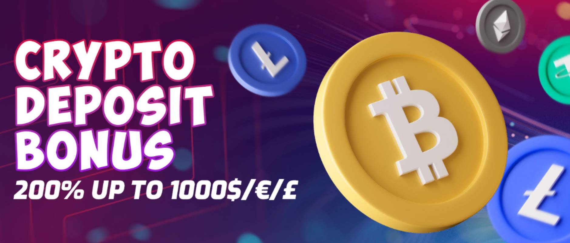 Screenshot of the Cosmobet crypto deposit bonus