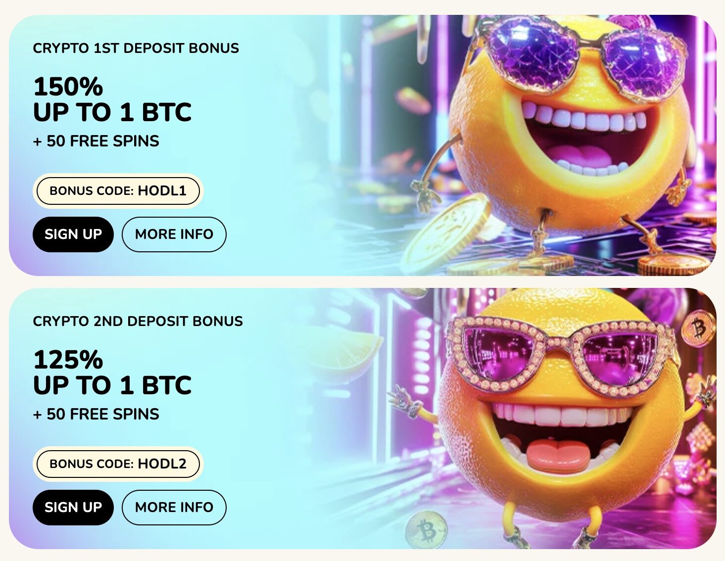 fatfruit casino crypto welcome bonus screenshot