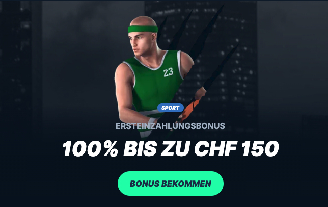 Playzilla Wettbonus von 100% bis CHF100.- für die 1. Einzahlung nach der Registrierung