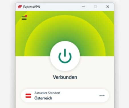 Zur Anmeldung im Thrill Casino muss zunächst eine VPN-Software aktiviert werden.