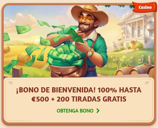 Al registrarte en BillyBets, recibirás un bono de bienvenida clásico por tu primer depósito.