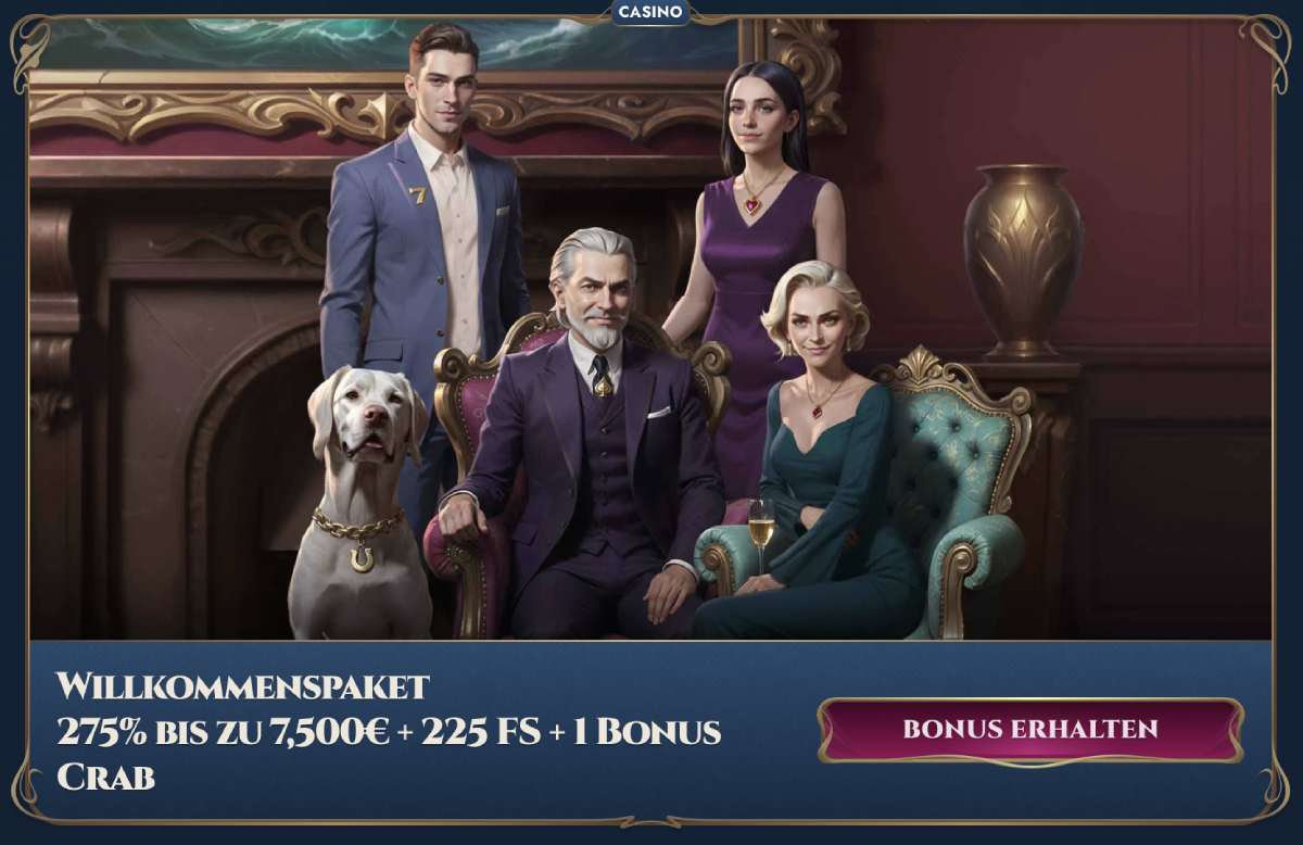 Screenshot vom Casino Bonus im RichRoyal Casino - gestetet von KryptoCasinos.com