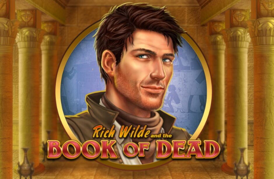 El explorador Rich Wilde del tragamonedas Book of Dead