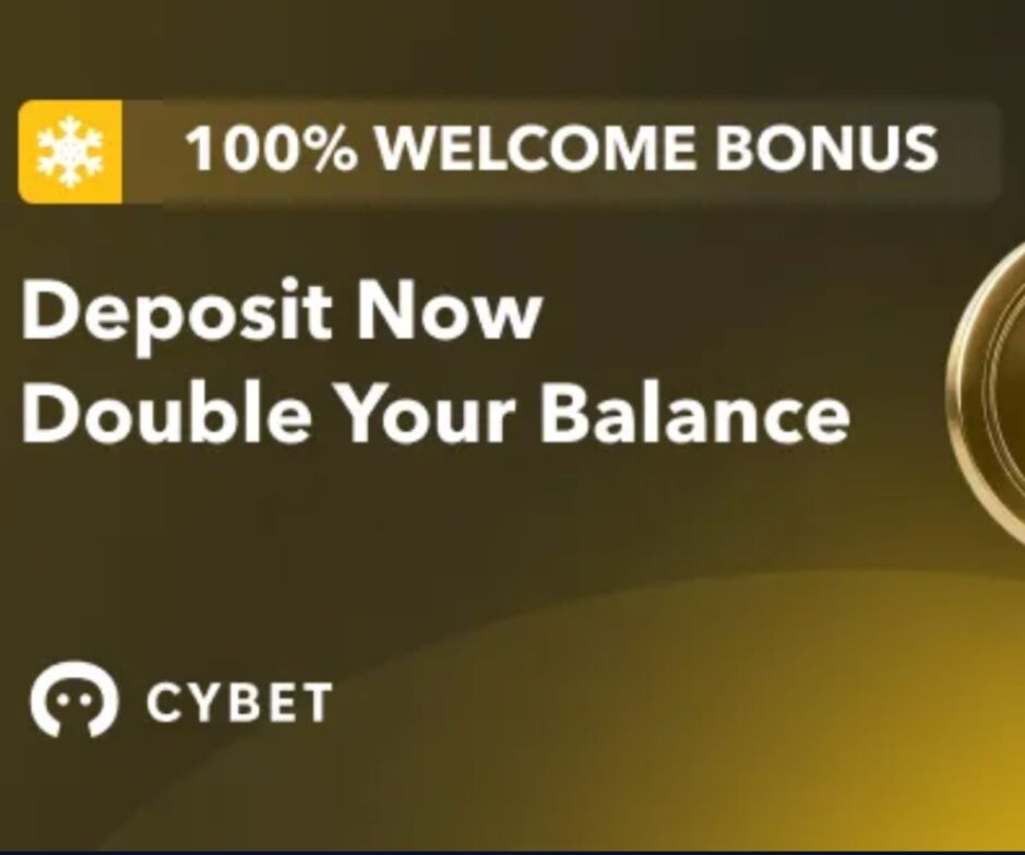 Deposita y consigue el doble con el bono de bienvenida al 100% de Cybet casino