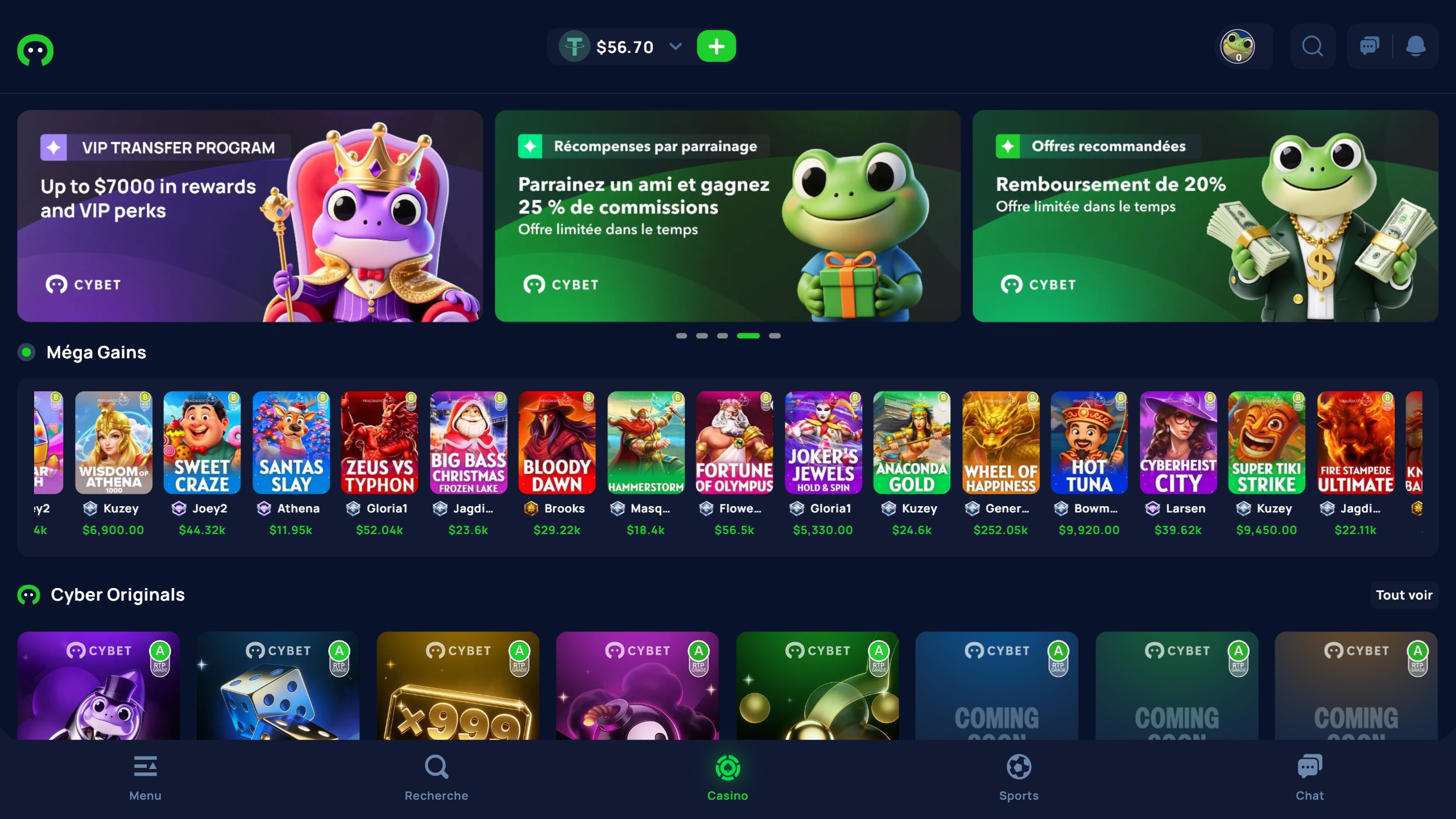 Cybet – Expériences et avis 2026 screenshot