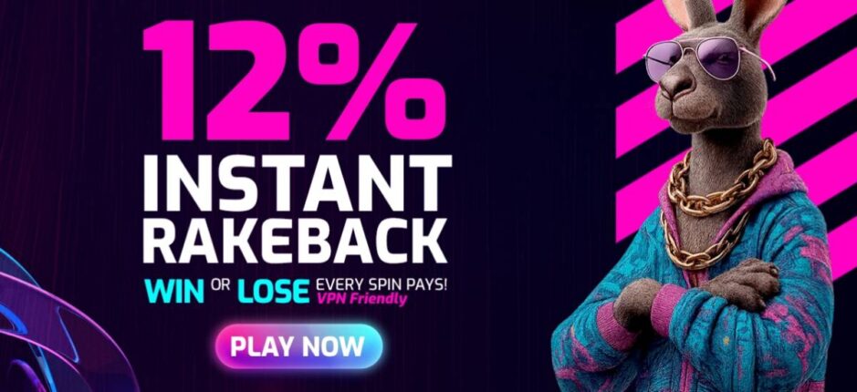 screenshot of Rollchain rakeback bonus