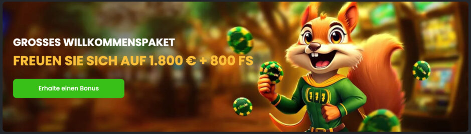 Willkommensbonus im Spinline Casino