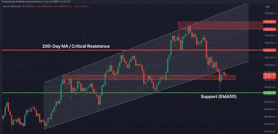 Bitcoin Chartanalyse Anfang Januar 2026