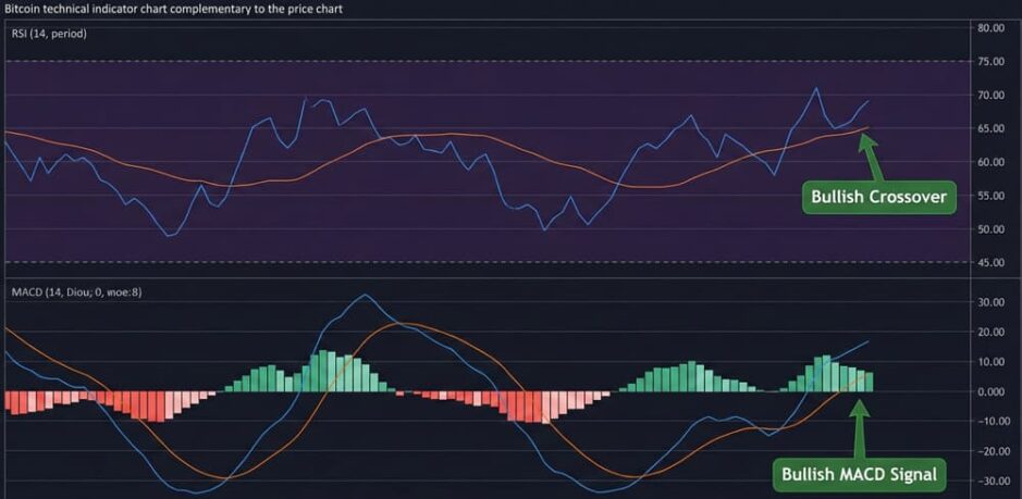 Bitcoin technische Indikatoren Anfang Januar 2026