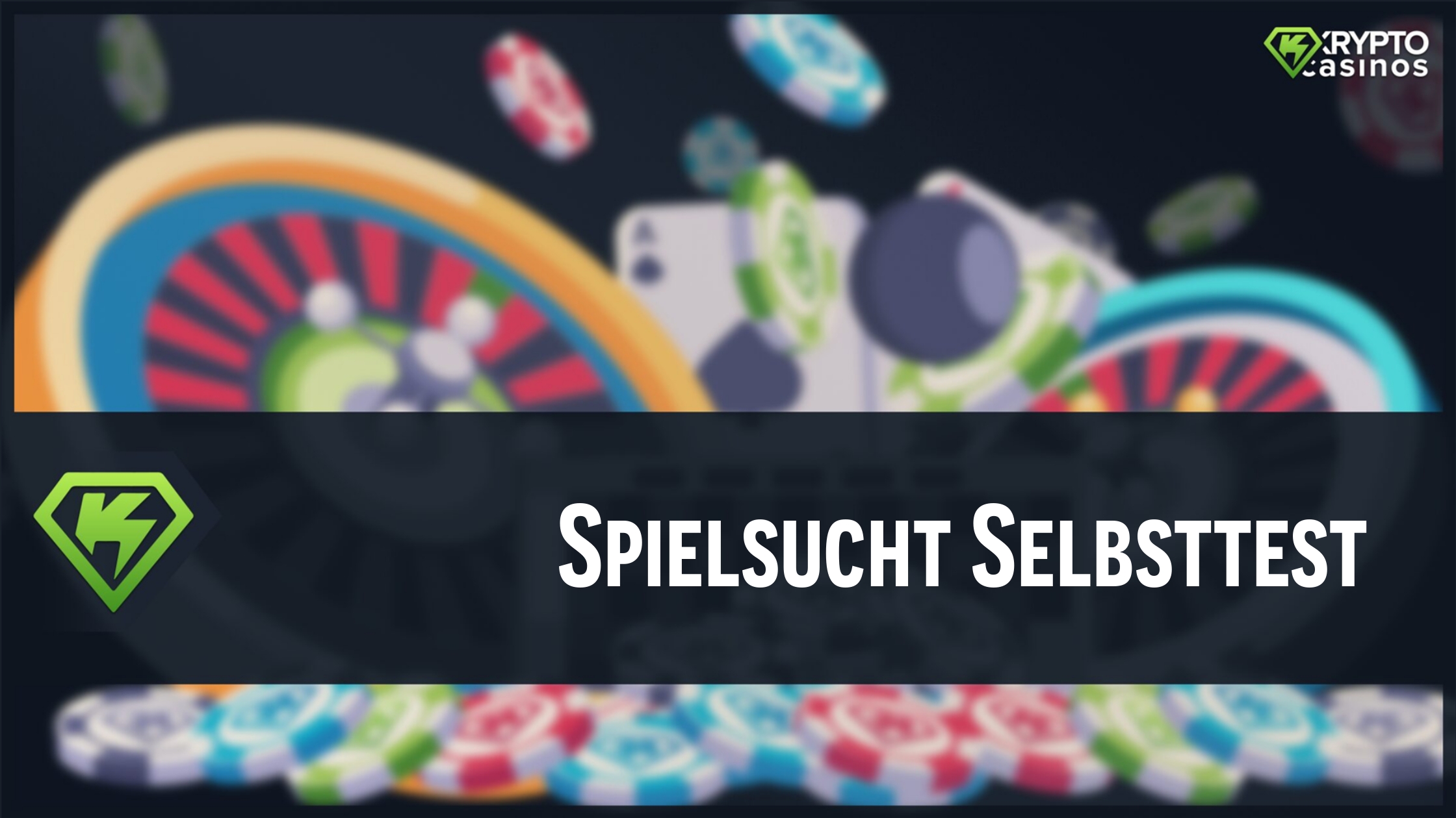 Ein Selbsttest, um zu überprüfen, ob man spielsüchtig ist.