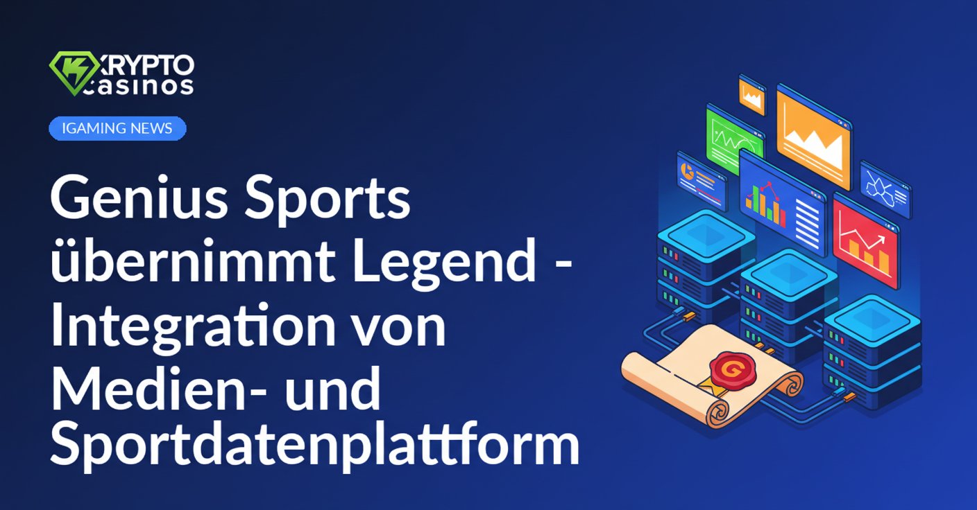 Dokument mit rotem Siegel vor mehreren Medienbildschirmen und Reihen von Server Racks in dunklem Raum.