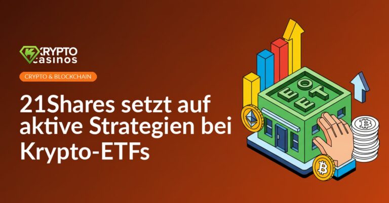 Laptop mit geöffnetem Dashboard, darauf Krypto-Diagramme und Kursverläufe in Blau und Grün auf dunklem Hintergrund