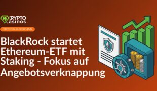 Investmentfonds-Dokument mit Schild, Tresor voller Münzen und aufsteigendem Balkendiagramm mit Pfeil nach oben