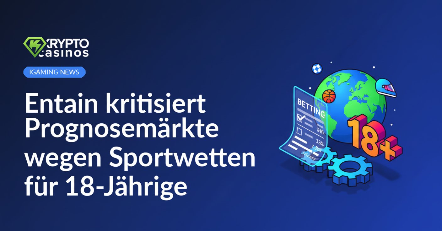 Junge Frau sitzt konzentriert vor Laptop, im Hintergrund bunte Wettquoten und Sport-Symbole eingeblendet