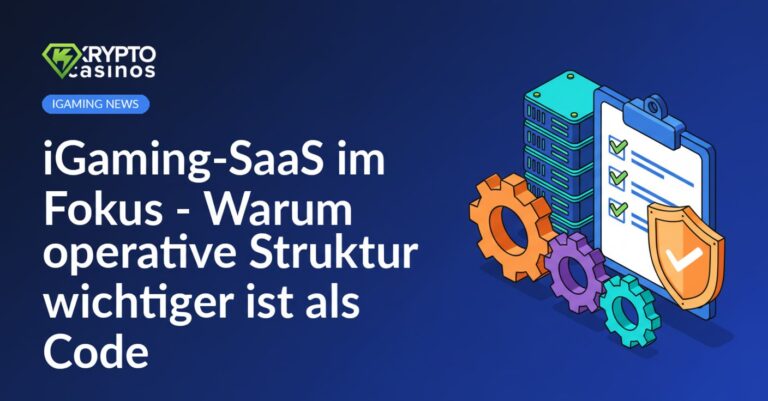 Serverstapel mit Schildemblem, Clipboard mit Checkliste und ineinandergreifende Zahnräder auf grauem Hintergrund.