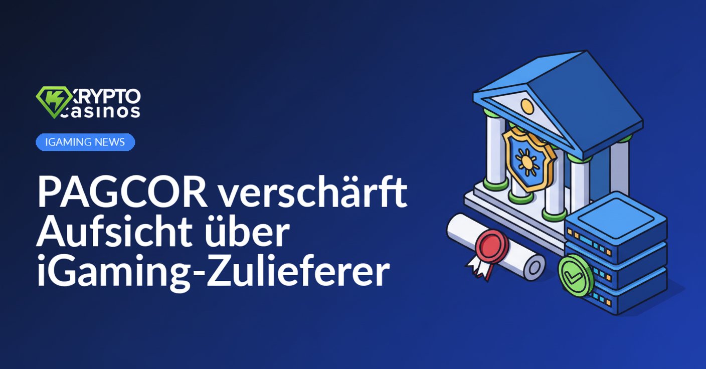Regierungsgebäude neben zertifiziertem Stempel und Server-Stack mit grünem Häkchen auf blauem Hintergrund