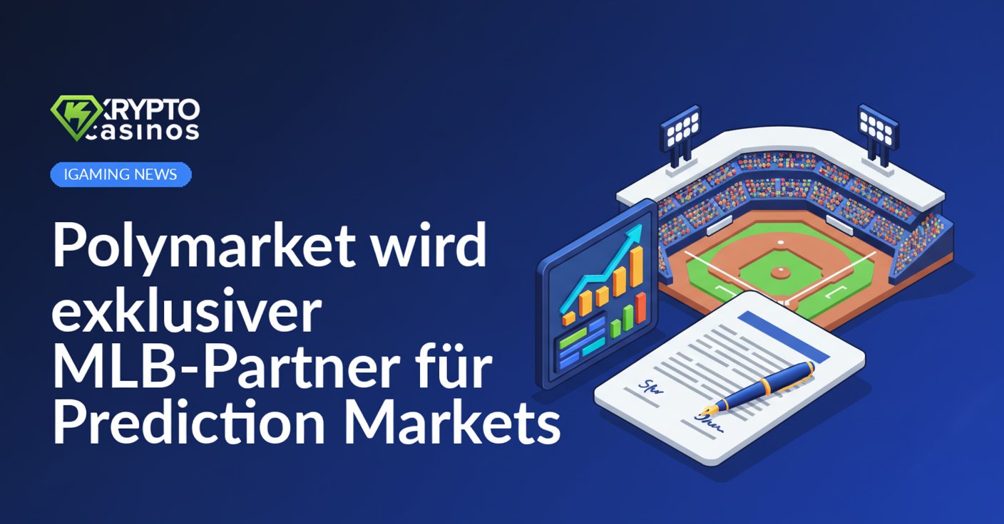 Unterschriebener Vertrag mit Stift, Baseballstadion im Hintergrund, Analytik-Dashboard mit steigendem Diagramm