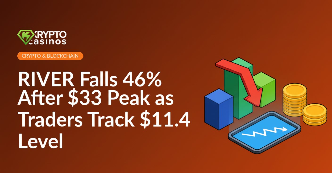 Descending bar chart with sharp red arrow, two stacks of coins at different heights, and a screen displaying a zigzag line graph.