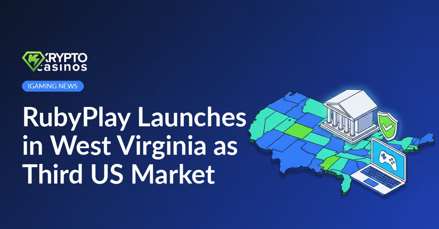 Isometric U.S. map highlighting three states, government building with shield and checkmark, and laptop displaying game controller icon