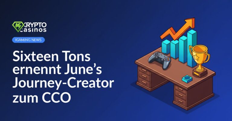 Schreibtisch mit Spielcontroller, aufsteigendem Balkendiagramm und goldener Trophäe vor hellem Hintergrund