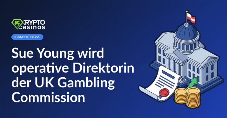 Regierungsgebäude mit Flagge, gestempeltes offizielles Dokument und Münzstapel mit nach oben zeigendem Pfeil.