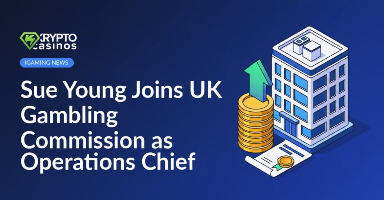 Office building beside a sealed certificate and a stack of coins with an upward arrow on a white background.