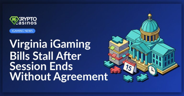 Virginia government building with two stacks of documents featuring puzzle pieces and a calendar page with a clock.